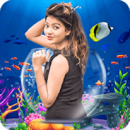 Aquarium photo frame icon