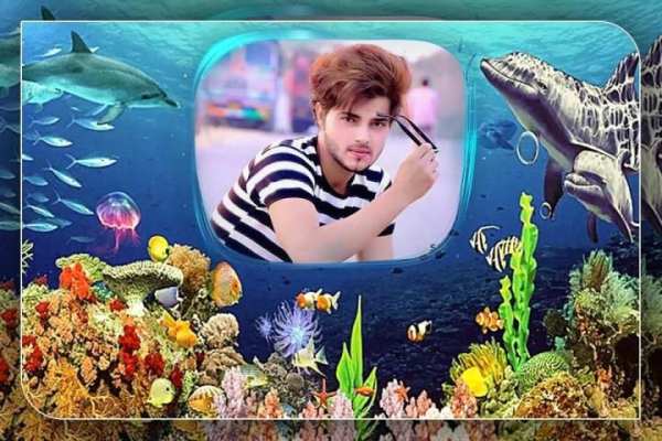 Aquarium photo frame screenshot 1