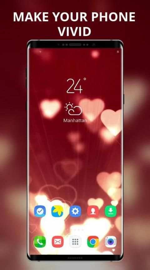 Full screen love live wallpaper | beautiful screenshot 4