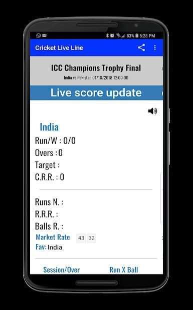 New Cricket Live Line screenshot 2