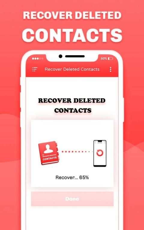 Recover All Deleted Contacts & Contacts Backup 2 تصوير الشاشة