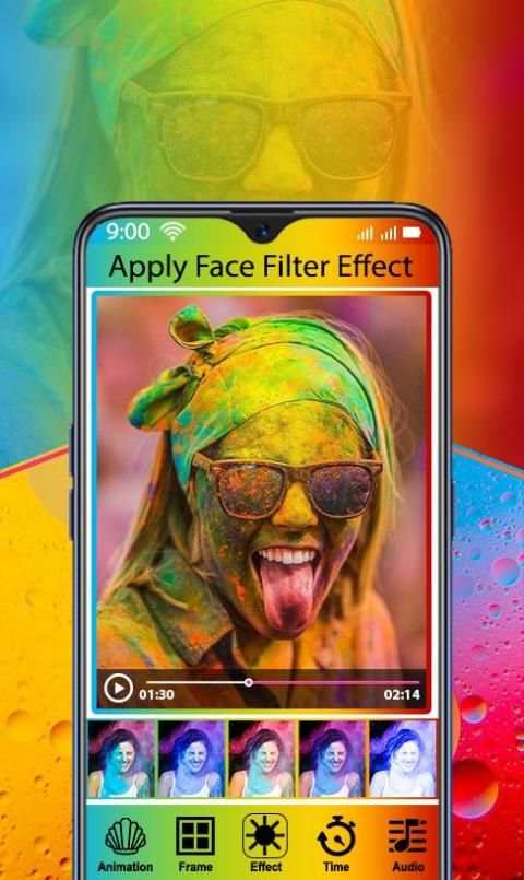 Holi Video Maker screenshot 5