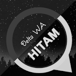 Tema WA-Black &amp; Wallpaper Hitam Gb icon