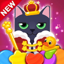 ikon Magic Cat Match : Swipe &amp; Blast puzzle