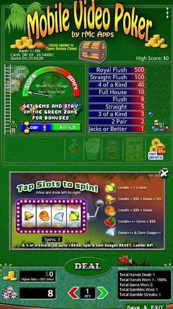 Video Poker - Retro Offline स्क्रीनशॉट 2