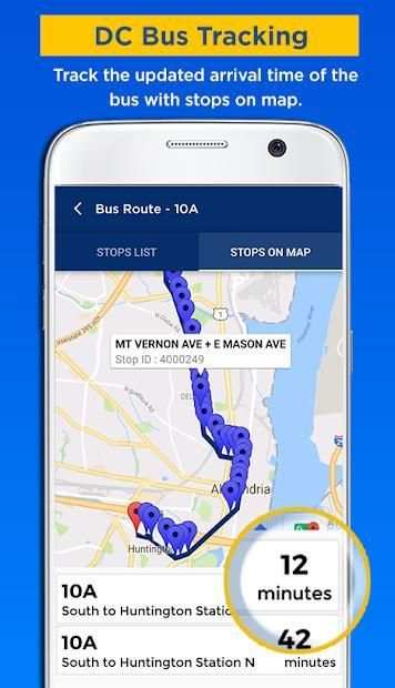 DC Metro & Bus Tracker screenshot 6