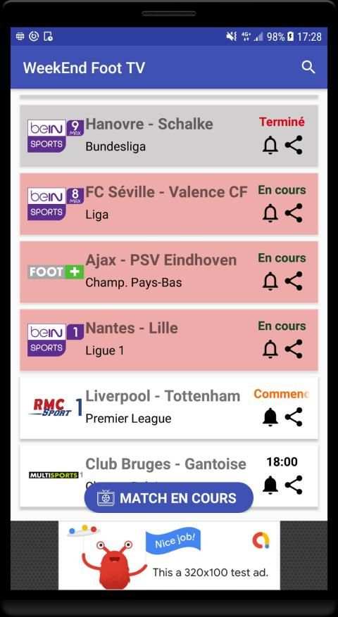 WeekEnd Foot TV screenshot 2