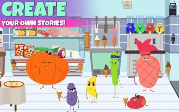Supermarket - Fruits Vs Veggies Kids Shopping Game screenshot 6