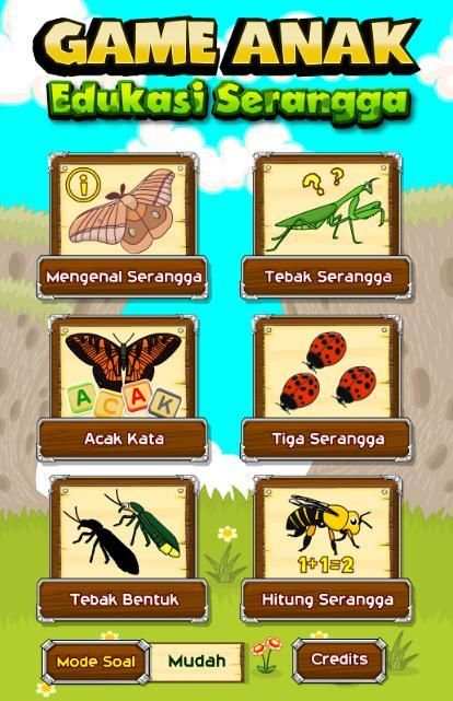 Game Anak Edukasi Serangga screenshot 8