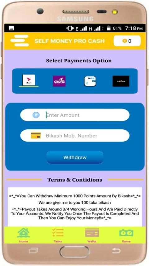 Self Money Pro Cash screenshot 2