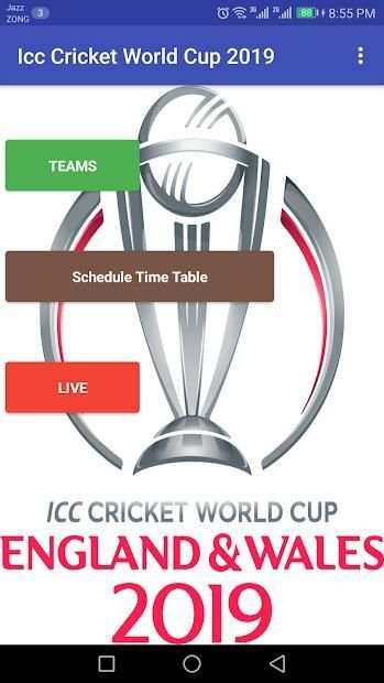Live Cricket - ICC World Cup 2019 For Android screenshot 3