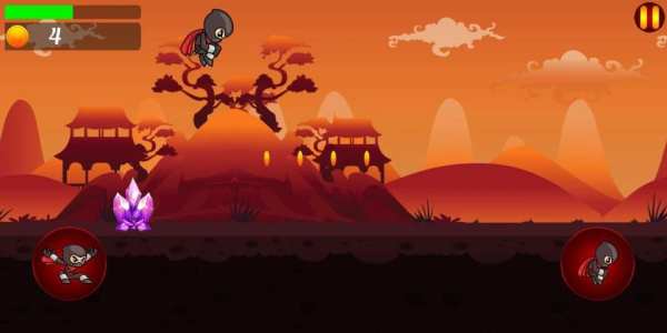 Ninja Run Game screenshot 11