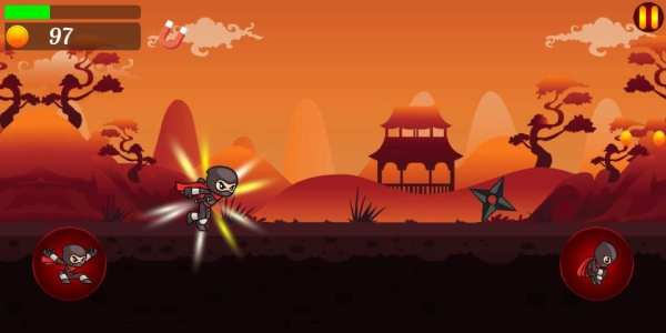 Ninja Run Game screenshot 9