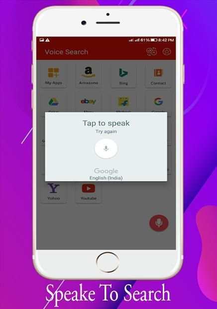 Quick Search:Voice Search All App скриншот 2