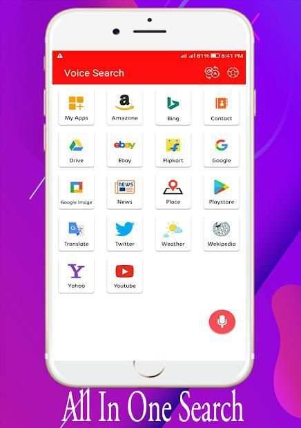 Quick Search:Voice Search All App скриншот 3