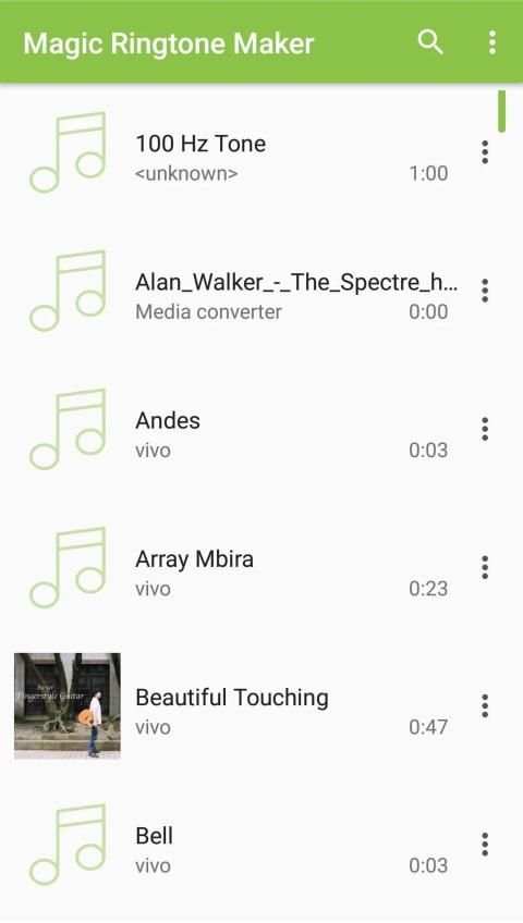 Magic Ringtone Maker screenshot 3