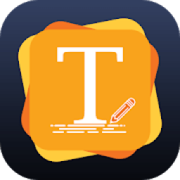 Text on Photo - text editor आइकन