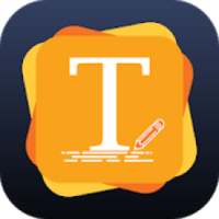 Text on Photo - text editor