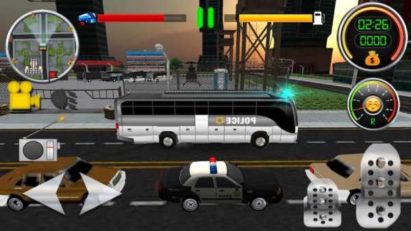 Real Police Bus : Cop Bus Simulator स्क्रीनशॉट 2