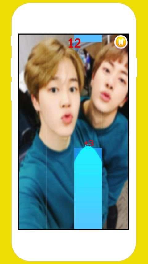 Jimin BTS Piano Tiles Game screenshot 1