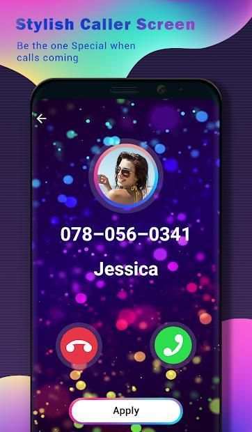 Color Call - Call Screen Themes, LED Flash स्क्रीनशॉट 1