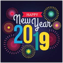 Happy New Year 2019 PNG Backgrounds
