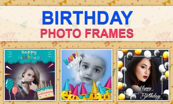 Birthday Photo Frames screenshot 2