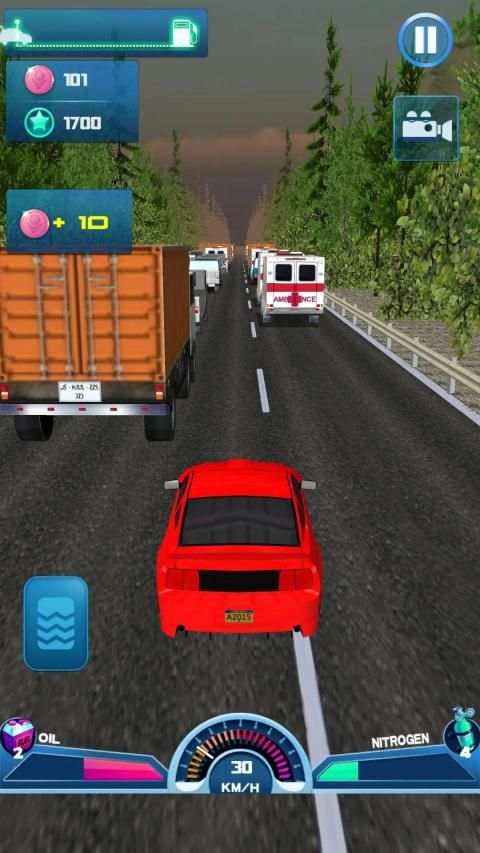 Traffic Racing Run स्क्रीनशॉट 1