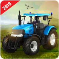 Real Tractor Farmer Sim Drive - Farming Games 2019