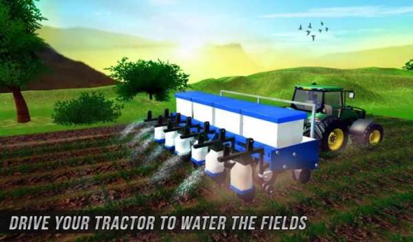 Real Tractor Farmer Sim Drive - Farming Games 2019 screenshot 3