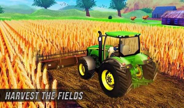 Real Tractor Farmer Sim Drive - Farming Games 2019 screenshot 4