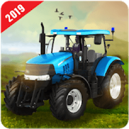 ikon Real Tractor Farmer Sim Drive - Farming Games 2019