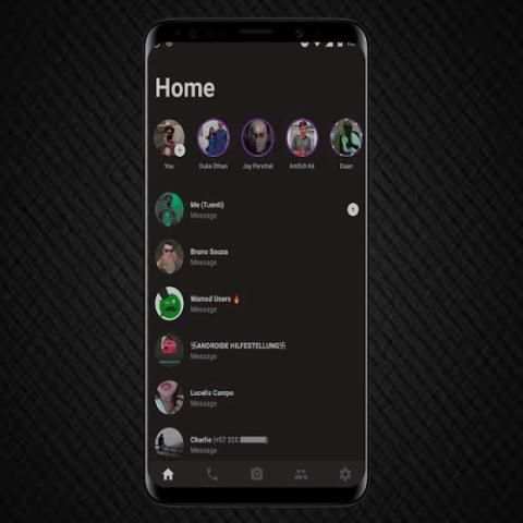 wa black ios dark screenshot 1