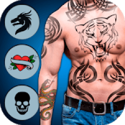 Tattoo on Photo – Tattoo Maker आइकन