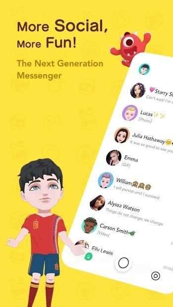 BOO! - Next Gen Messenger screenshot 2