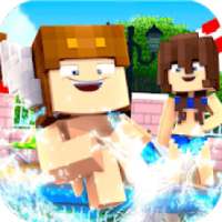 Crazy Pool Party Craft