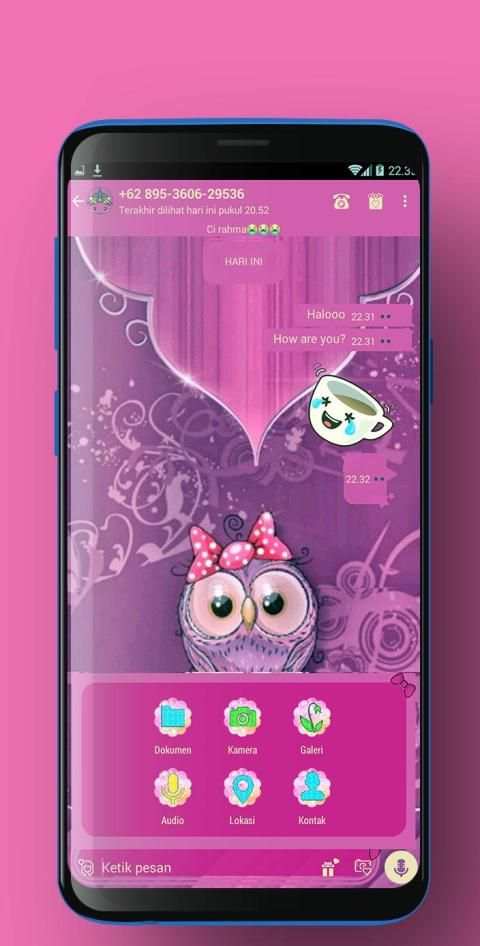 PinkWA Tema dan Wallpaper screenshot 2