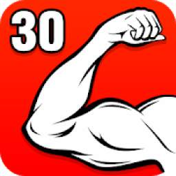 Arm Workouts - Strong Biceps in 30 Days at Home