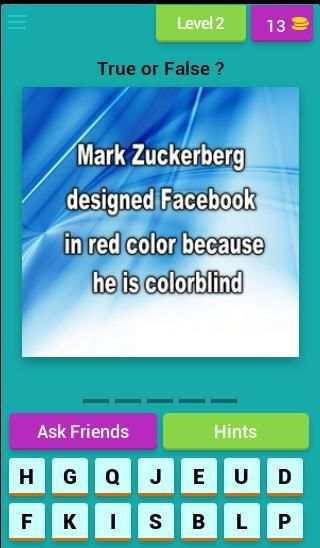 Facebook Quiz App : Social Networking Trivia Game screenshot 10