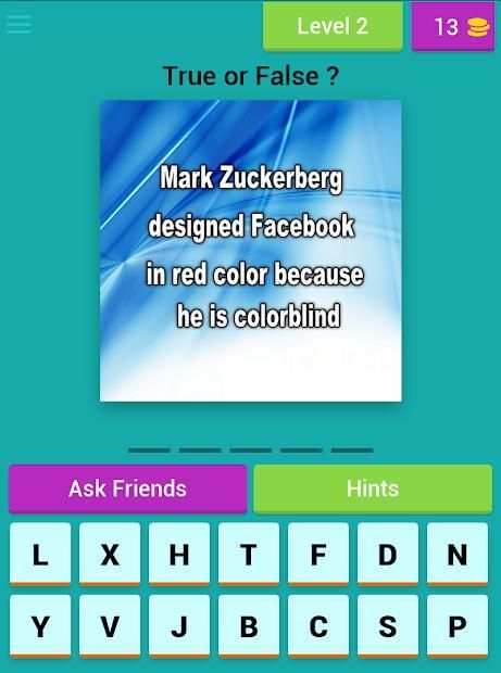Facebook Quiz App : Social Networking Trivia Game screenshot 2