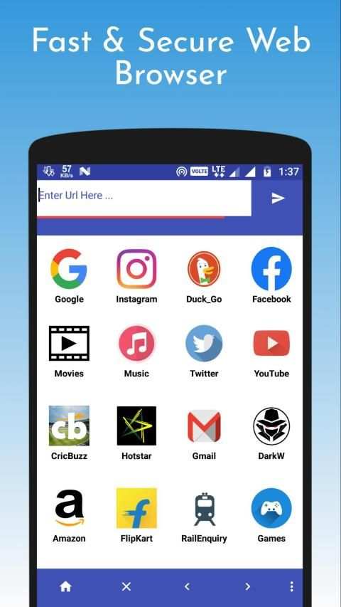Fast & Secure Browser with QR and Bar Code Scanner screenshot 8