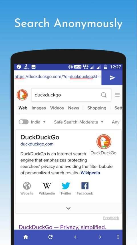 Fast & Secure Browser with QR and Bar Code Scanner screenshot 7