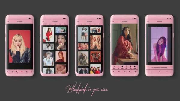 Black pink Wallpaper HD screenshot 5