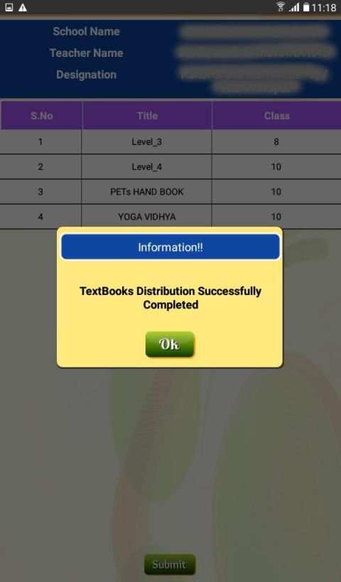 Textbook Distribution screenshot 1