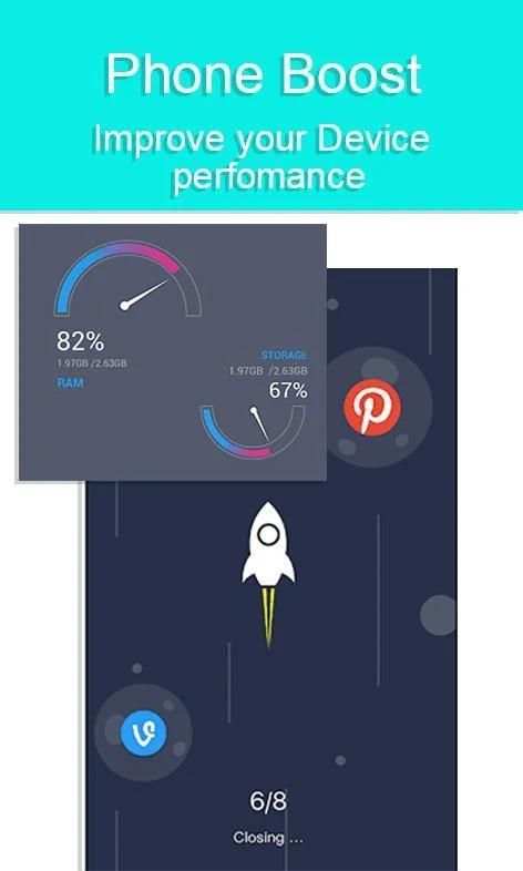 Fast Booster and Cleaner screenshot 2