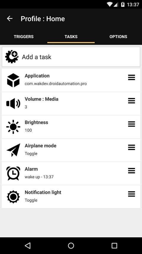 Droid Automation स्क्रीनशॉट 3