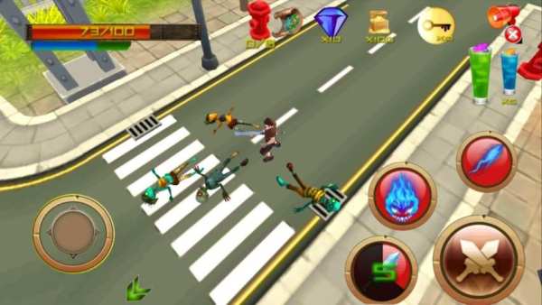 Ninja Versus Zombie Adventure screenshot 2