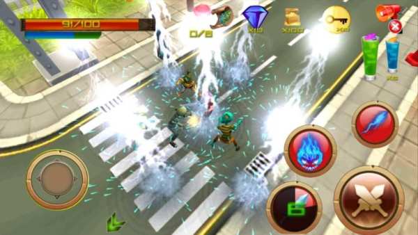 Ninja Versus Zombie Adventure screenshot 4