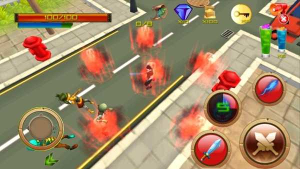 Ninja Versus Zombie Adventure screenshot 5
