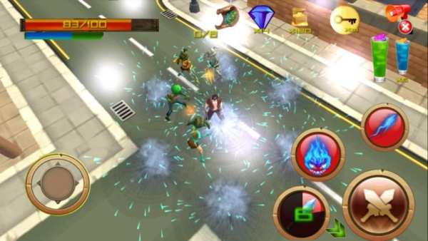 Ninja Versus Zombie Adventure screenshot 1